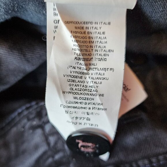 G-Star Corvet Straight Distressed Gray Denim Jeans Womens 28X32 - Picture 11 of 14